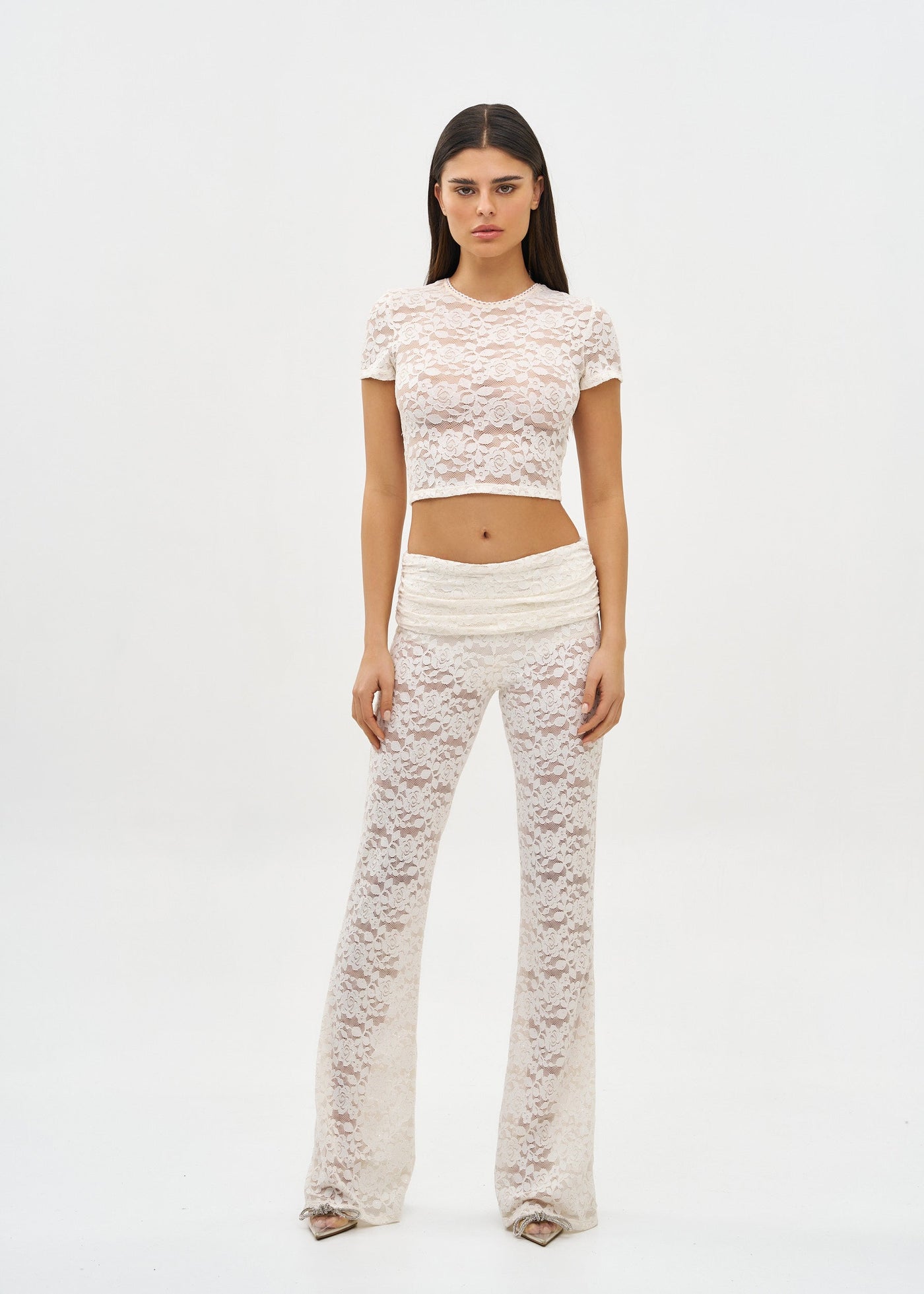 NANA CREAM LACE - PANTS