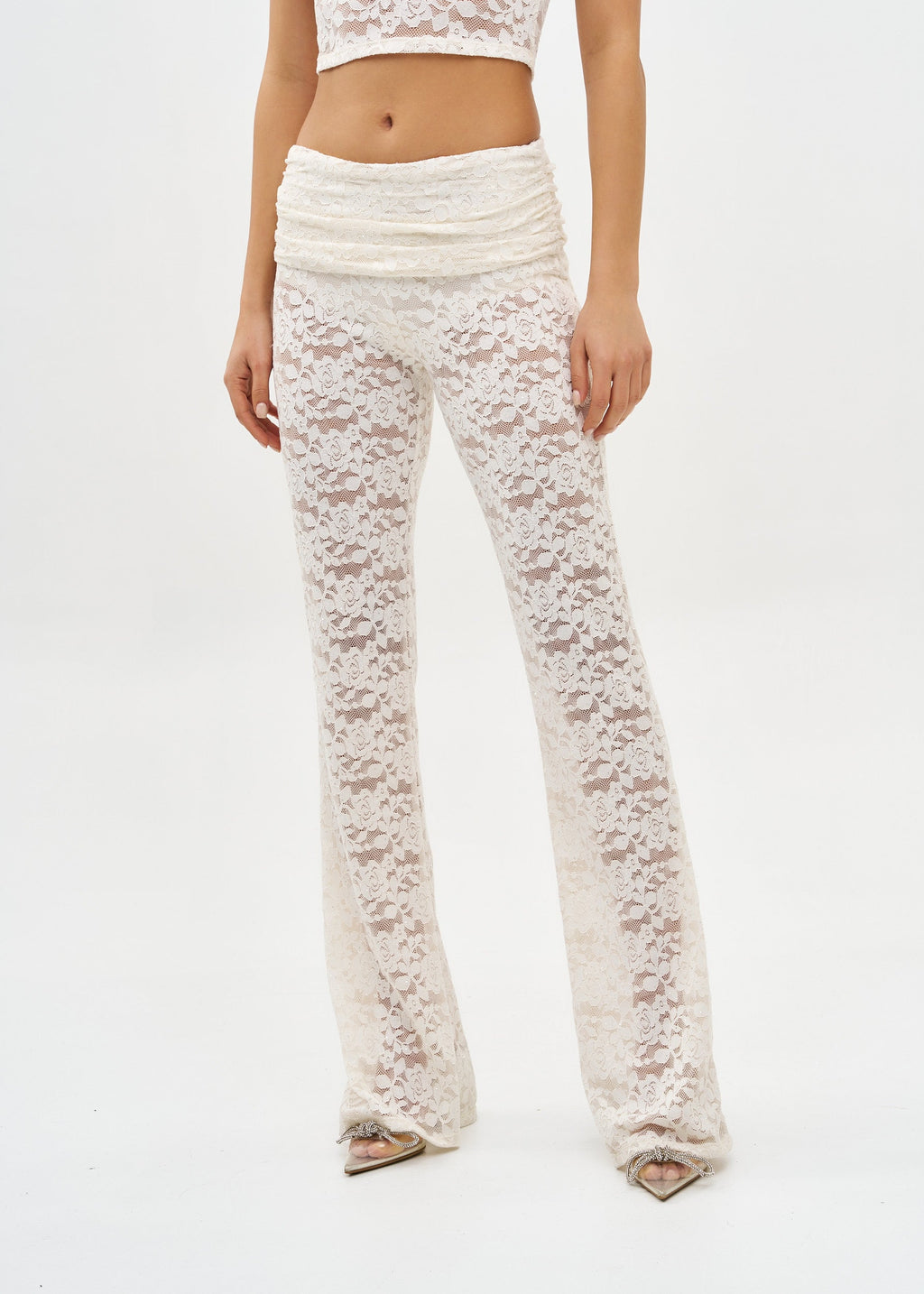 NANA CREAM LACE - PANTS