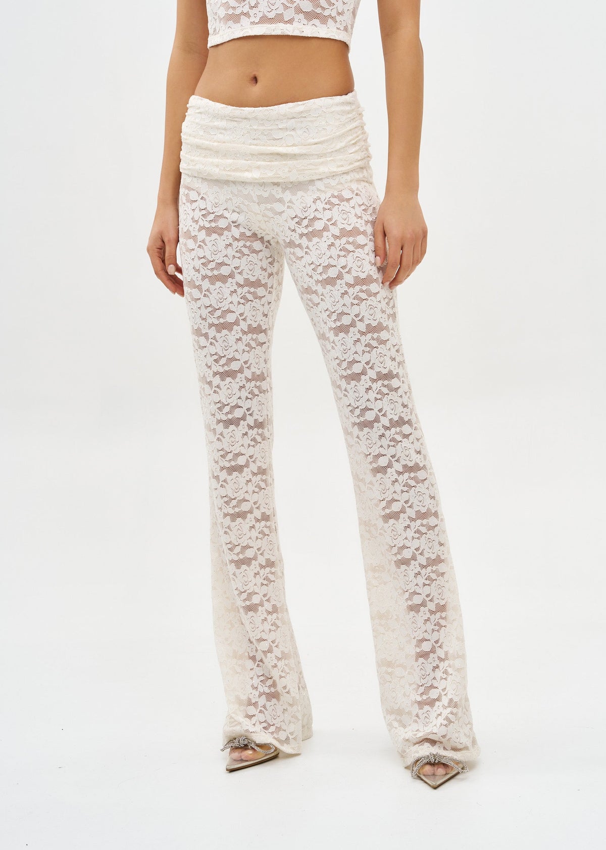 NANA CREAM LACE - PANTS