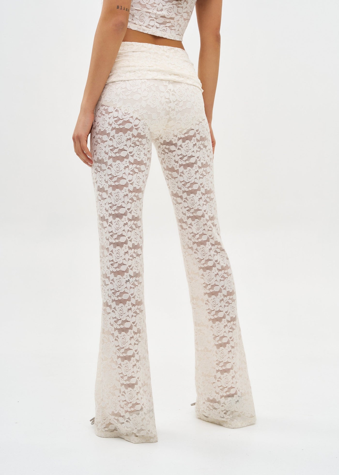 NANA CREAM LACE - PANTS