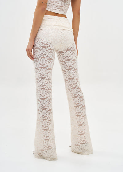NANA CREAM LACE - PANTS