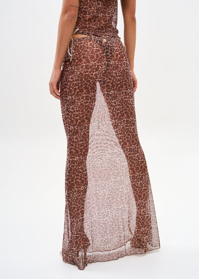 SOLAY LEOPARD DREAM - SKIRT