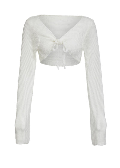 METALLIC WHITE - SHIRT