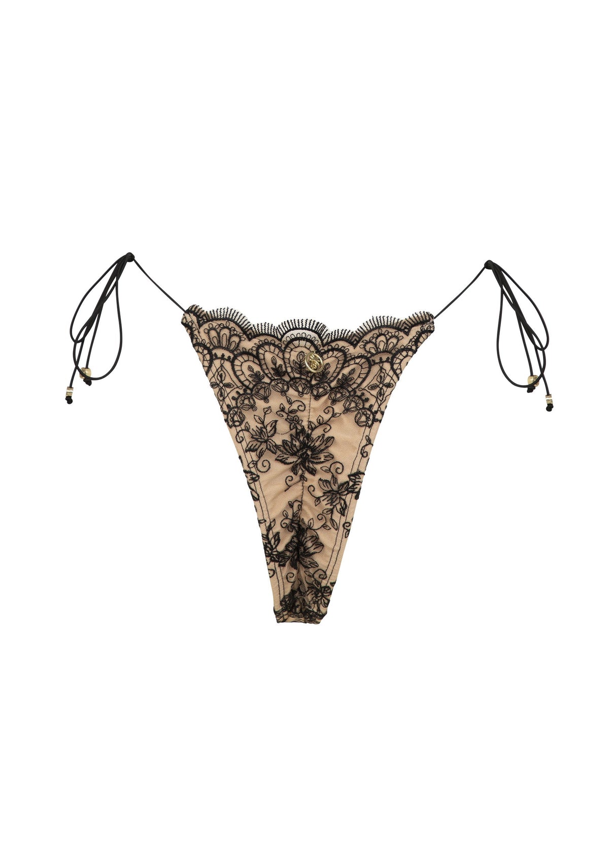 NINA BLACK LACE - BOTTOM