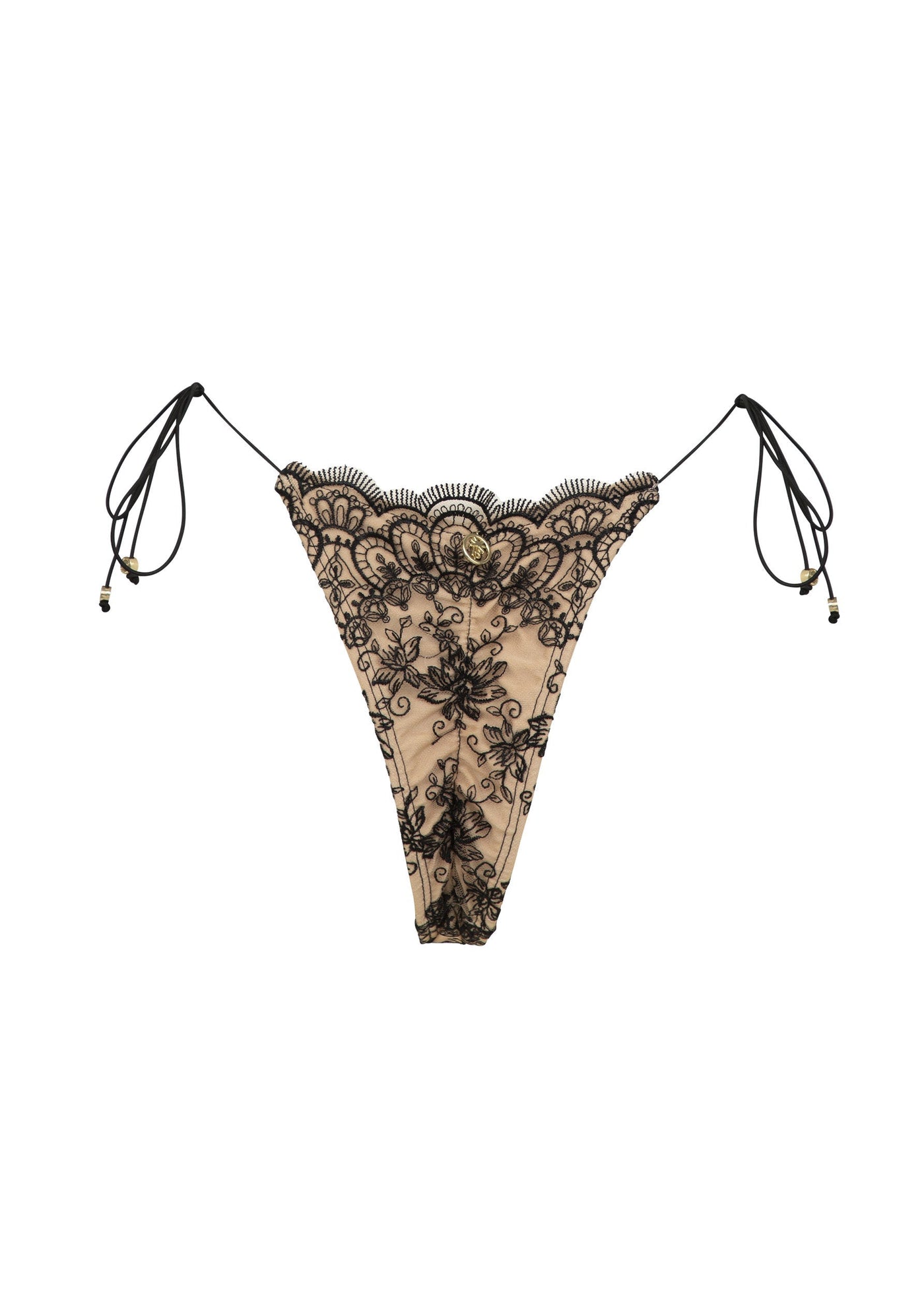 NINA BLACK LACE - BOTTOM