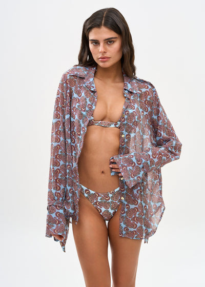 TOMMY POPSICLE PAISLEY - BANDANA SHIRT