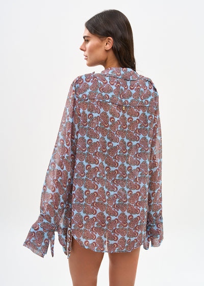 TOMMY POPSICLE PAISLEY - BANDANA SHIRT