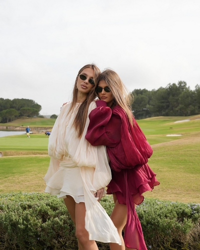 Isla Pleated Mini Dress