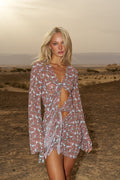 MACI POPSICLE PAISLEY - MINI DRESS