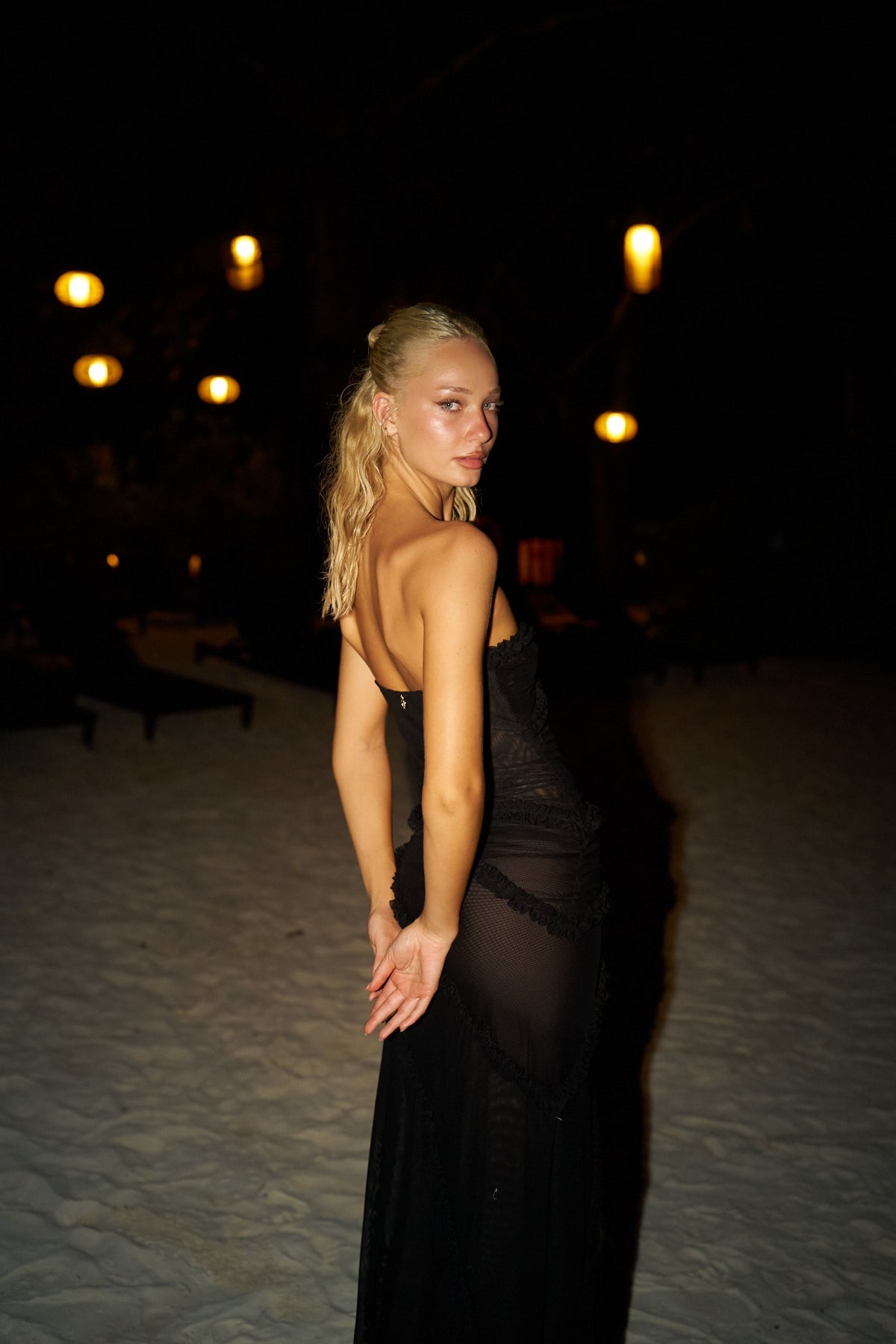 ASENA BLACK - DRESS