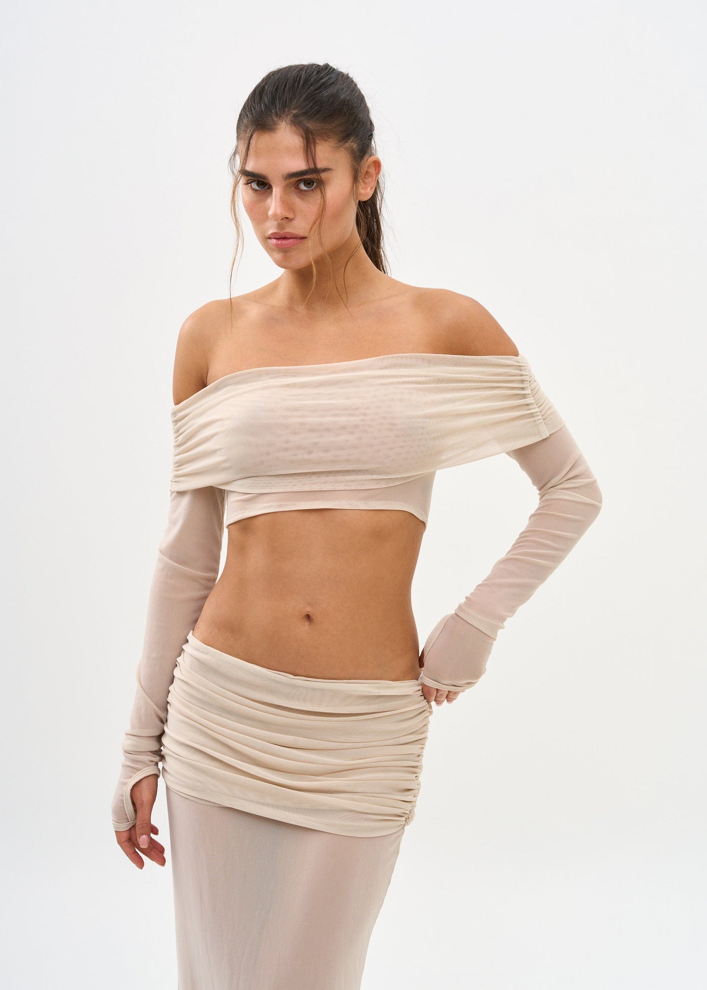 LENA MACADAMIA - SHIRT