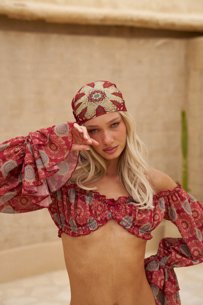 HEAD SCARF - PARADISE PASSION