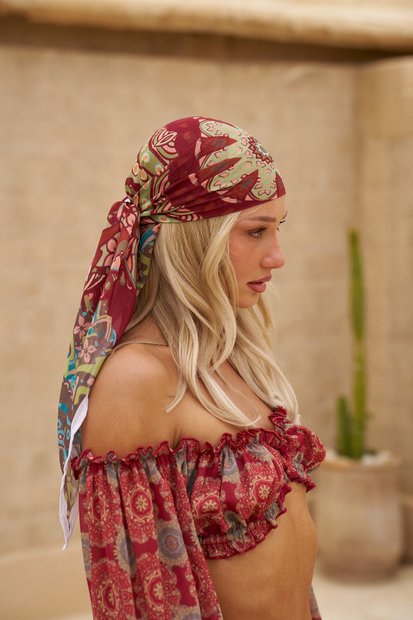 HEAD SCARF - PARADISE PASSION