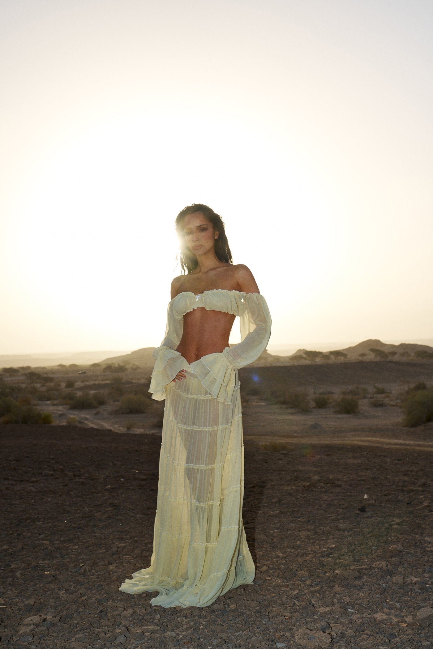 ELMA DAISY YELLOW - SKIRT