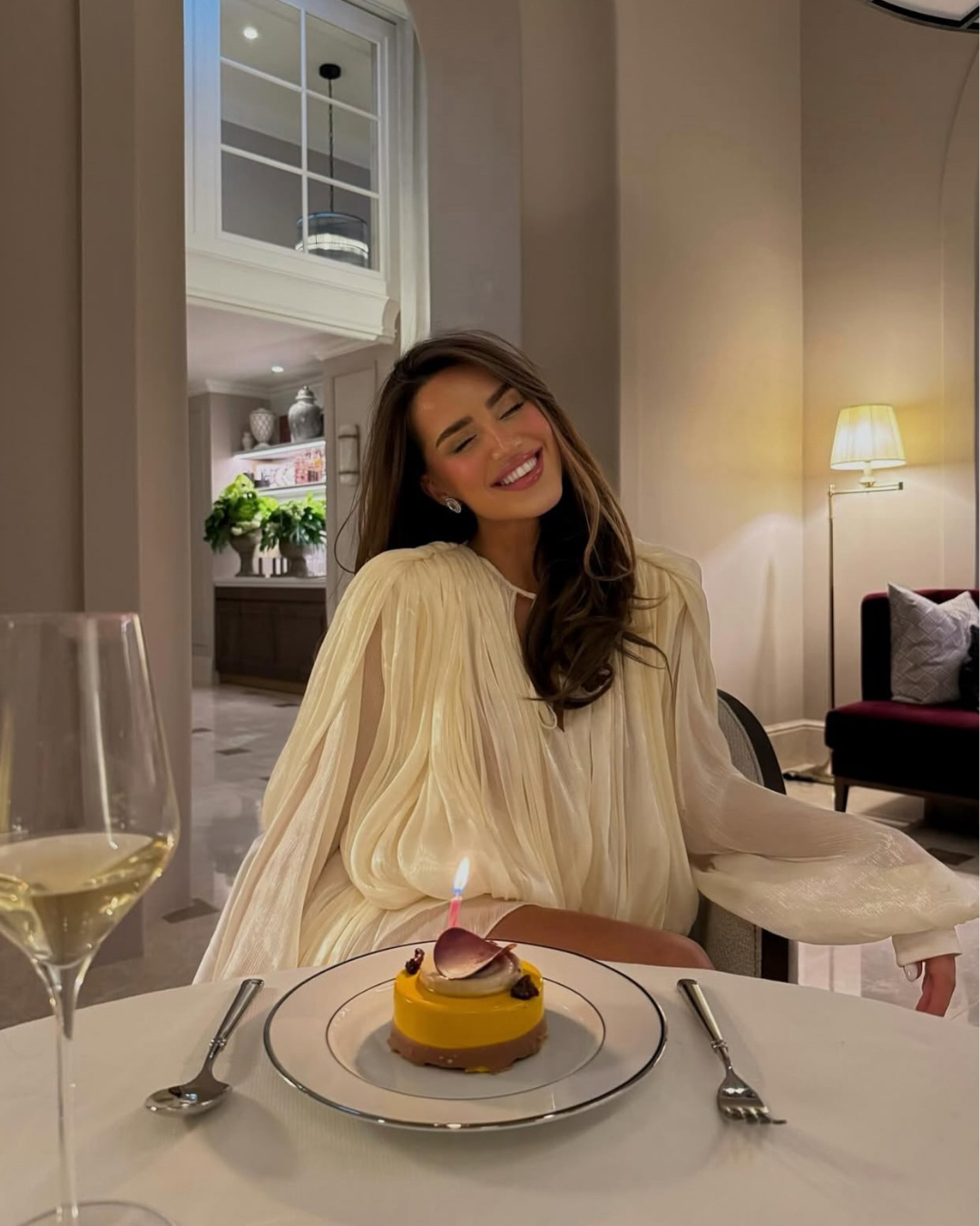 Isla Pleated Mini Dress