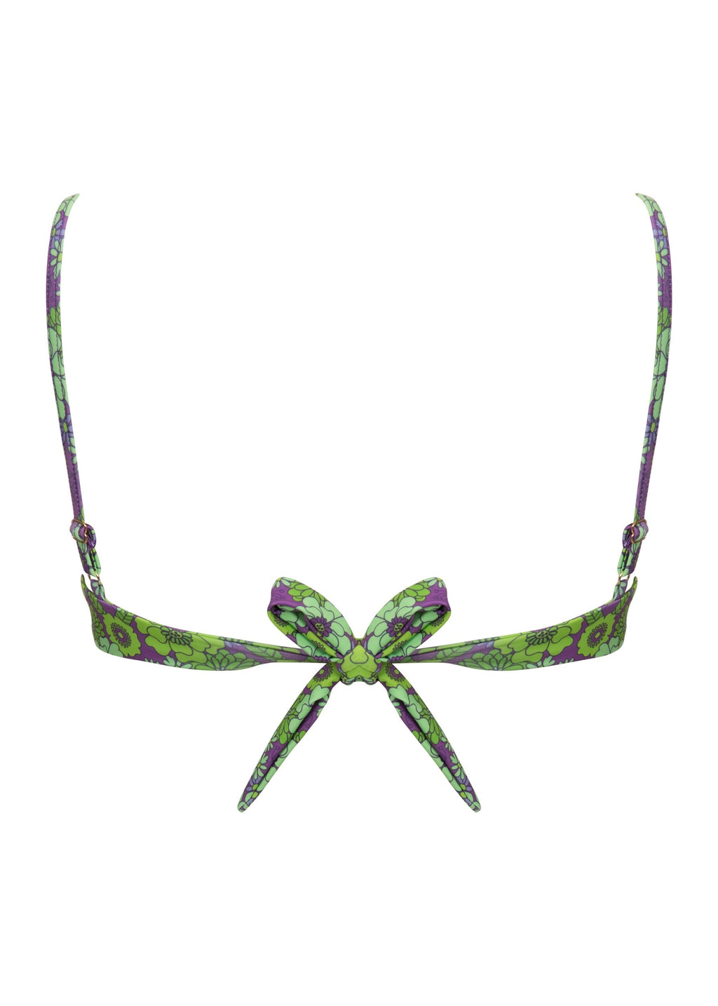 EMELIE PURPLE GREEN - TOP