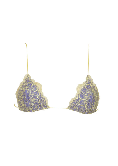 NINA YELLOW LACE - TOP