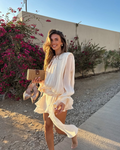Isla Pleated Mini Dress