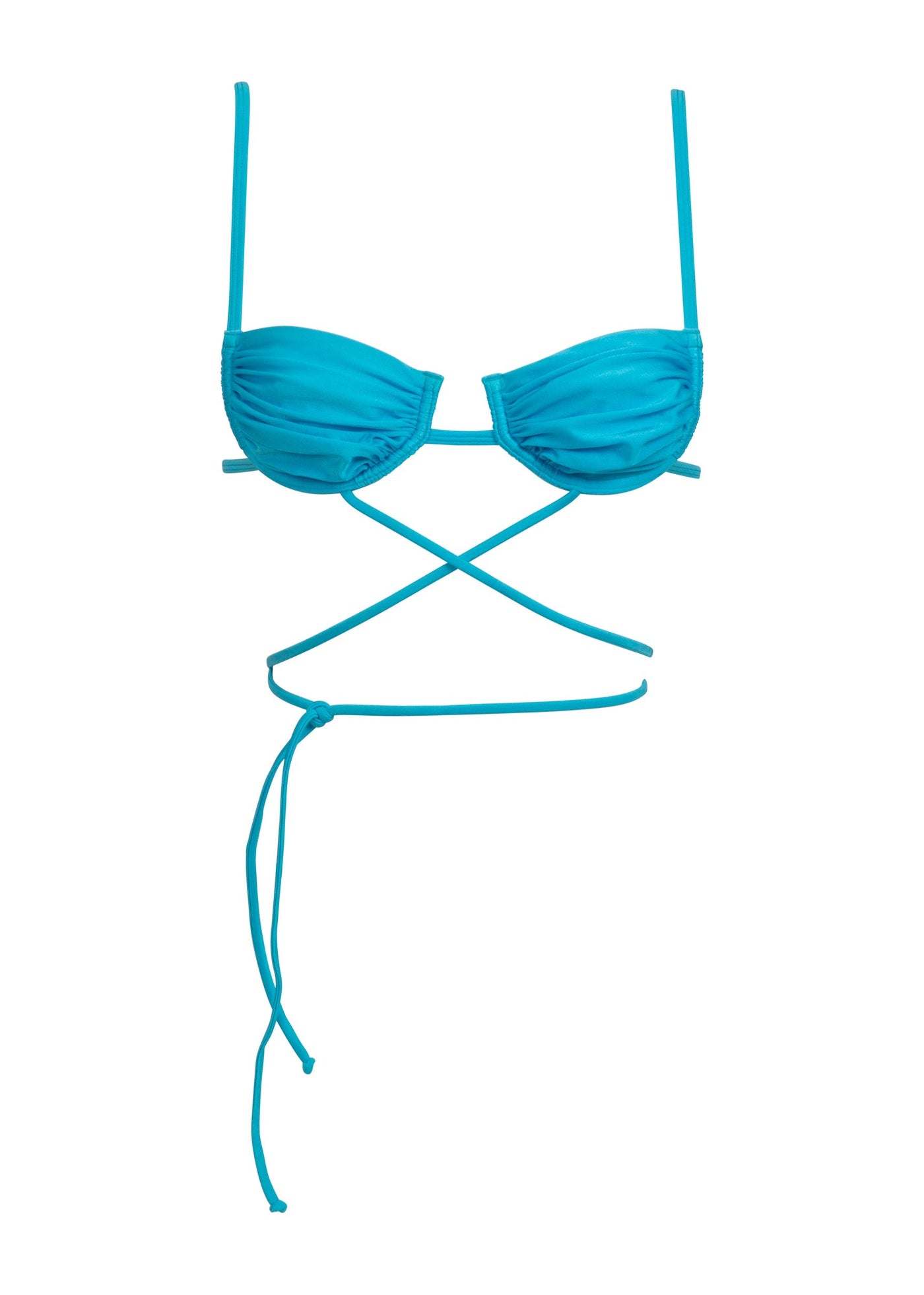 CHERRY TURQUOISE  - TOP