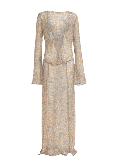 DESERT PAISLEY BOHO - DRESS