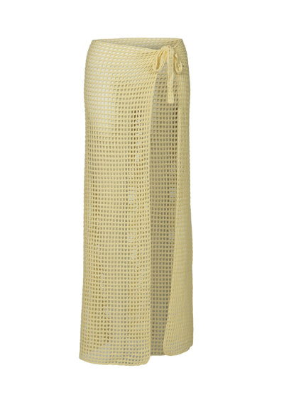 MIDI NET SARONG - DAISY YELLOW