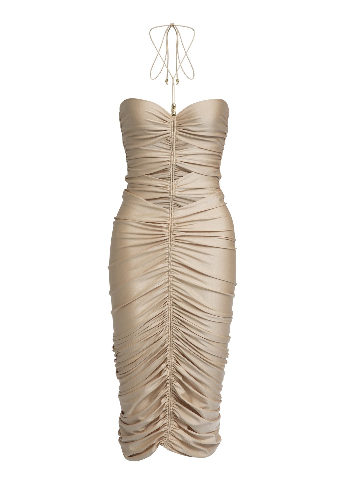 JENNIFER CLASSIC BEIGE - DRESS