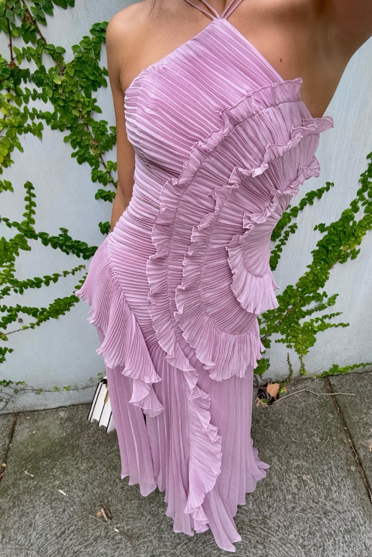 Olivia Charming Ruffle Dress