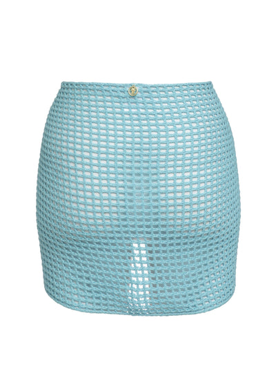 MINI NET SARONG - SKY BLUE