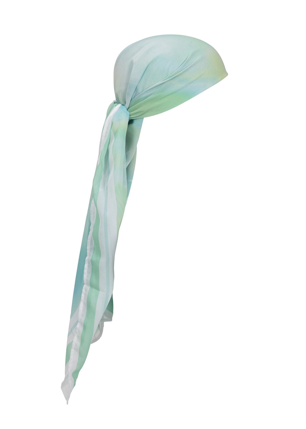 HEAD SCARF - GREEN LAGOON