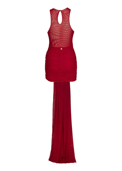 SEMI RED FIRE - DRESS