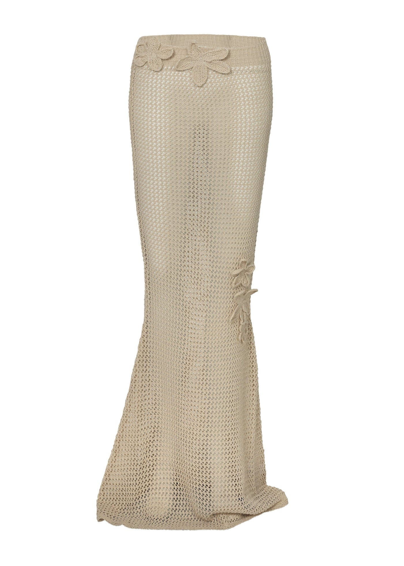 YOKO KNITTED SAND - SKIRT