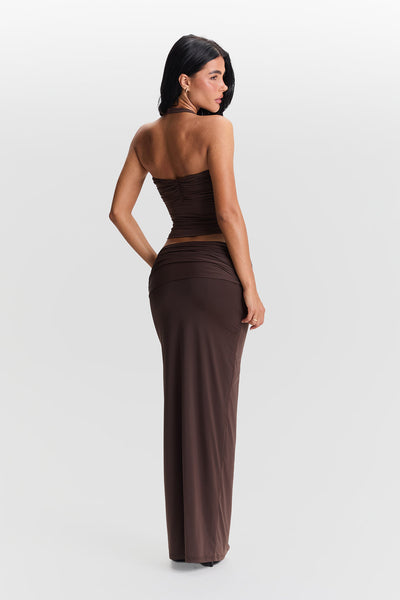 Cleo Halter Twist Top