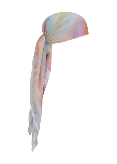 HEAD SCARF - PINK LAGOON