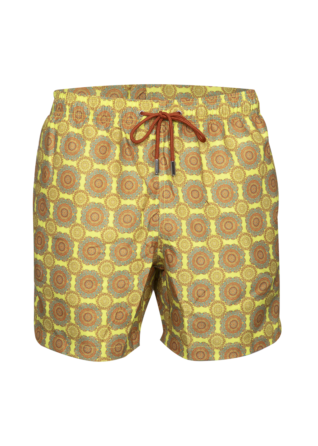 MAN SWIM SHORT - YELLOW SUNSET
