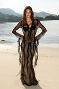 ALANA BLACK LACE - SHIRT