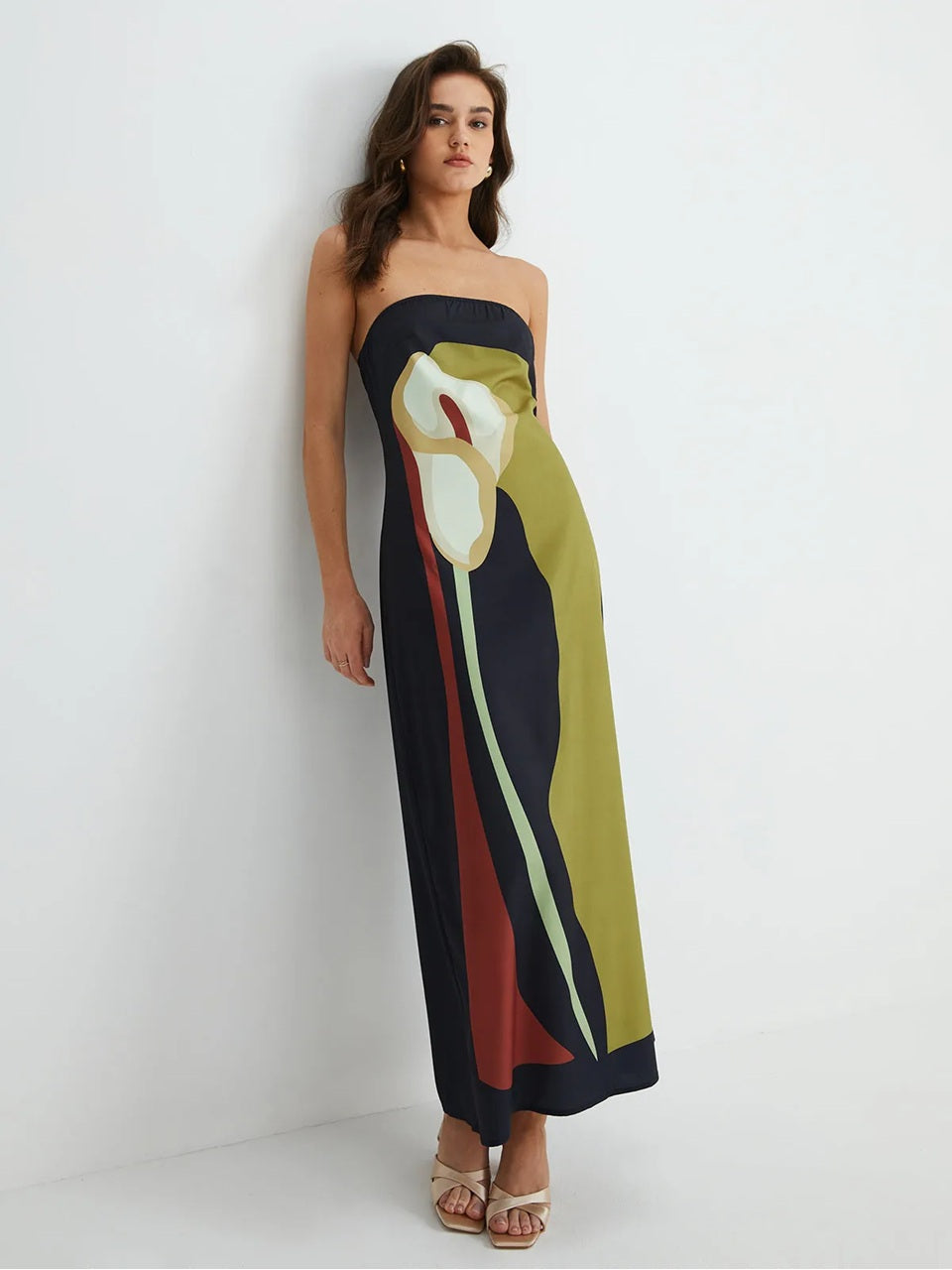 Solène Strapless Maxi Dress