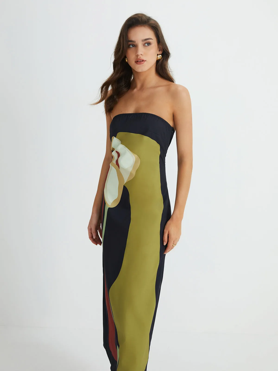Solène Strapless Maxi Dress