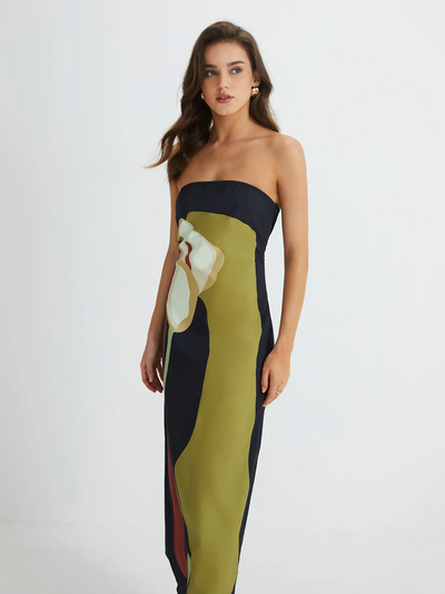 Solène Strapless Maxi Dress