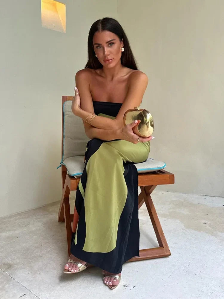 Solène Strapless Maxi Dress