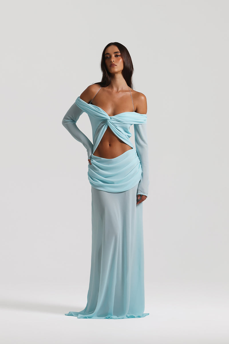 Mocha Mirage Gown
