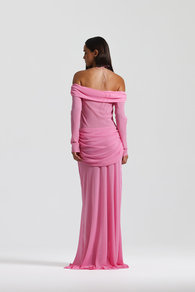 Mocha Mirage Gown