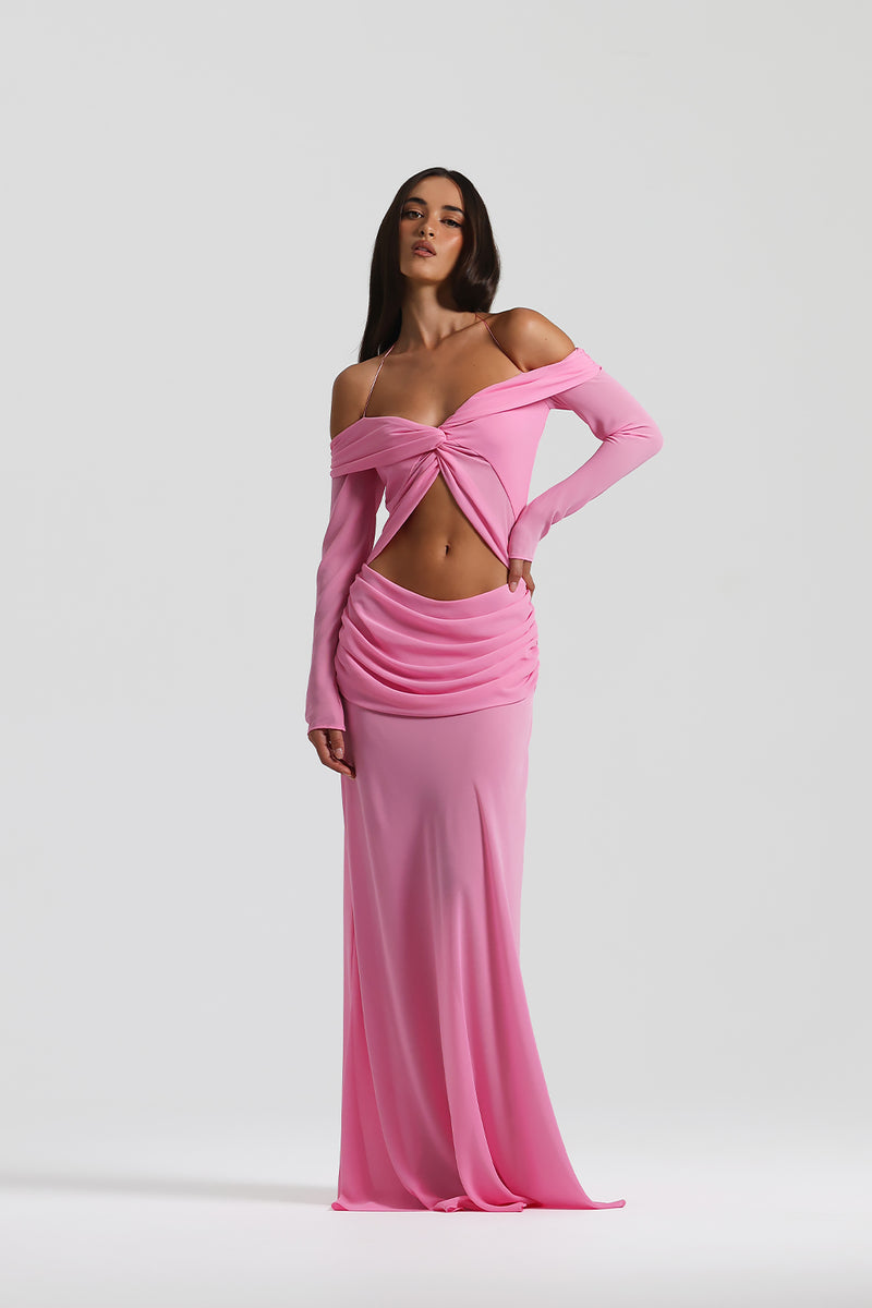Mocha Mirage Gown