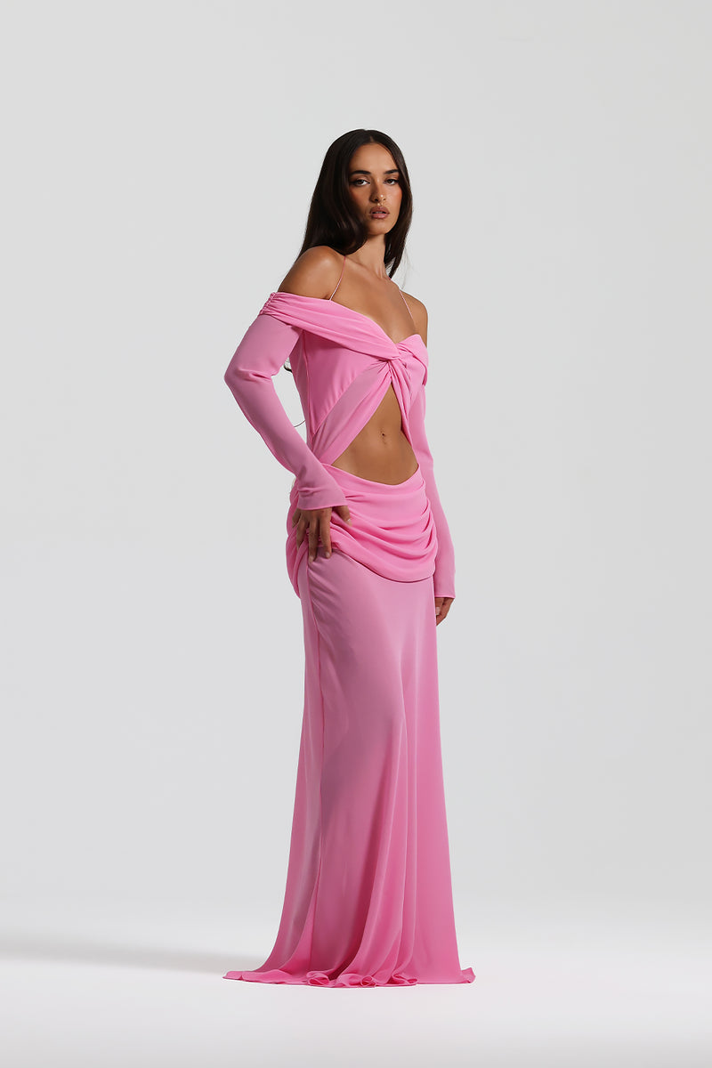 Mocha Mirage Gown