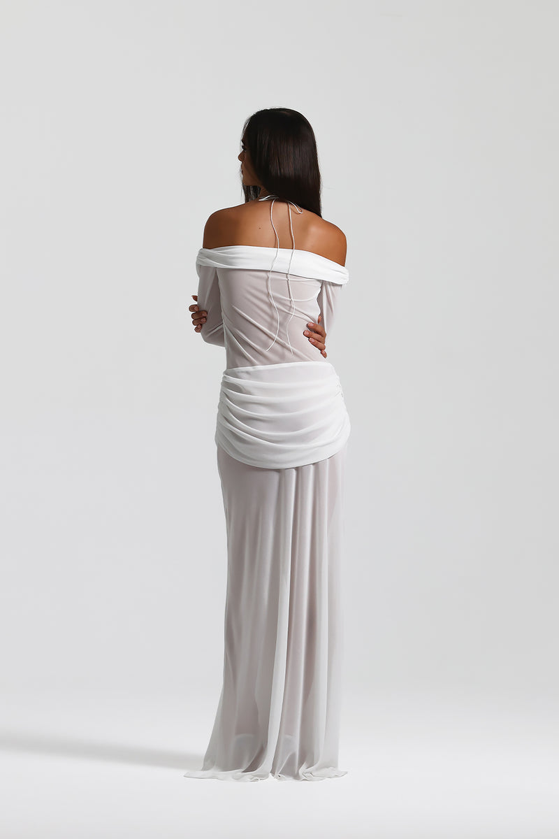 Mocha Mirage Gown