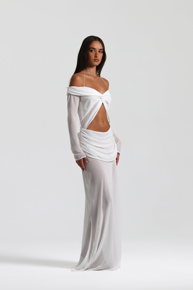 Mocha Mirage Gown