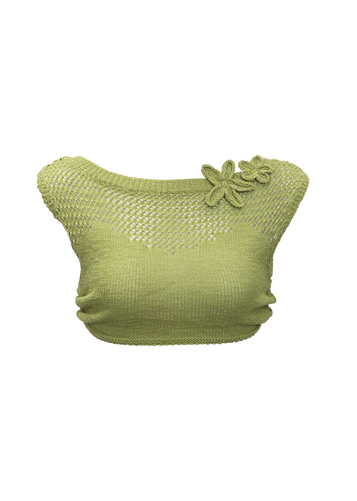 YOKO GLITTER OLIVE GREEN - SHIRT