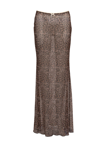 SOLAY LEOPARD DREAM - SKIRT