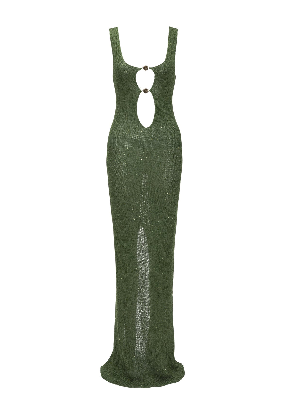SHEILA GLITTER JUNGLE GREEN - DRESS