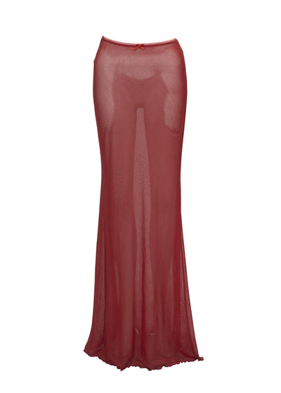 SOLAY CRIMSON - SKIRT