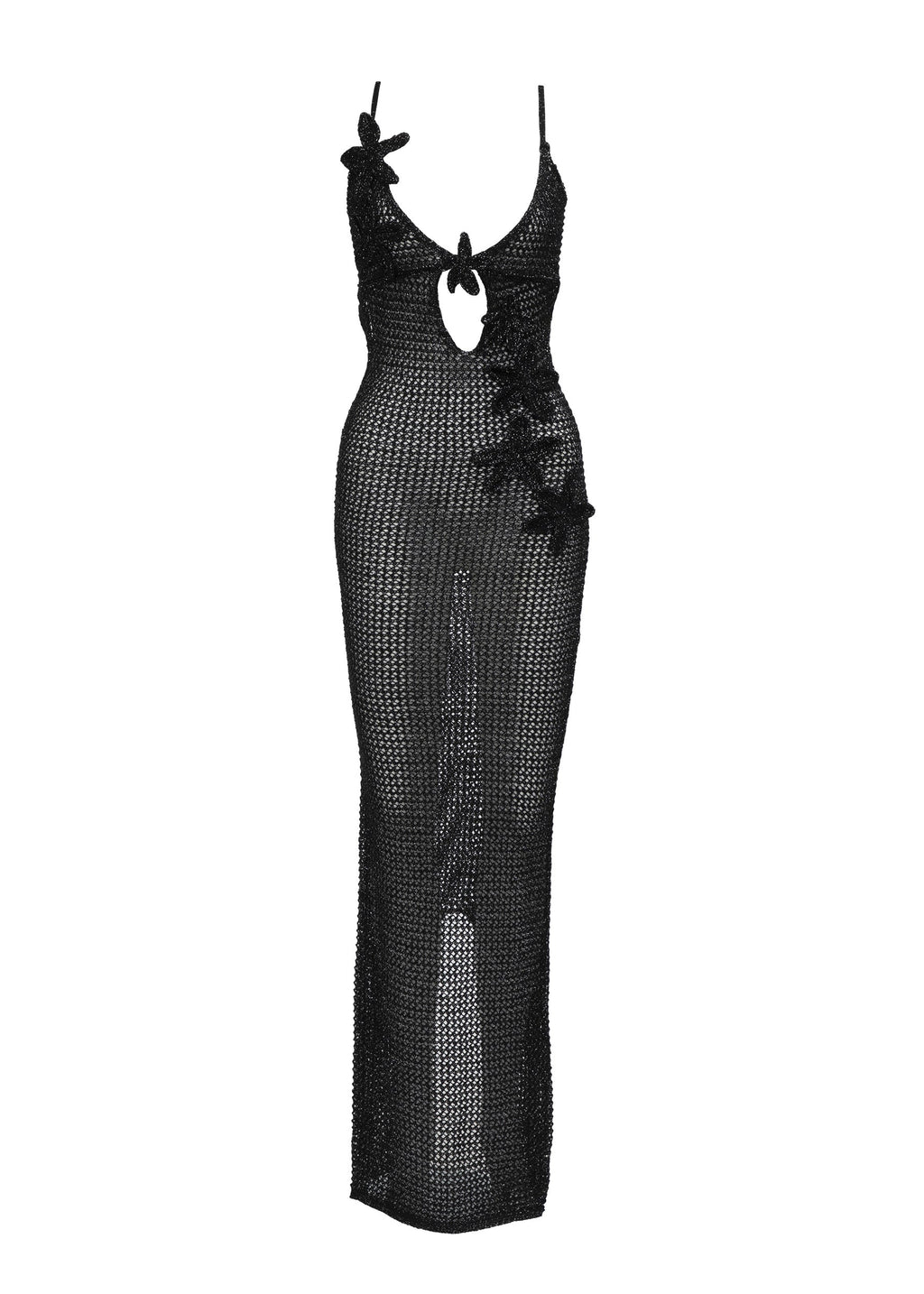 HILSA BLACK - MAXI DRESS